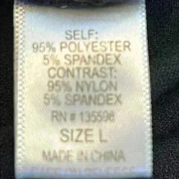 3rd + Malt Women’s Jumpsuit Size Large Black Wide Leg Sheer Midriff Stretchy - Picture 4 of 7